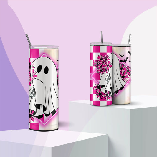 20 onz Skinny Tumbler - Boo